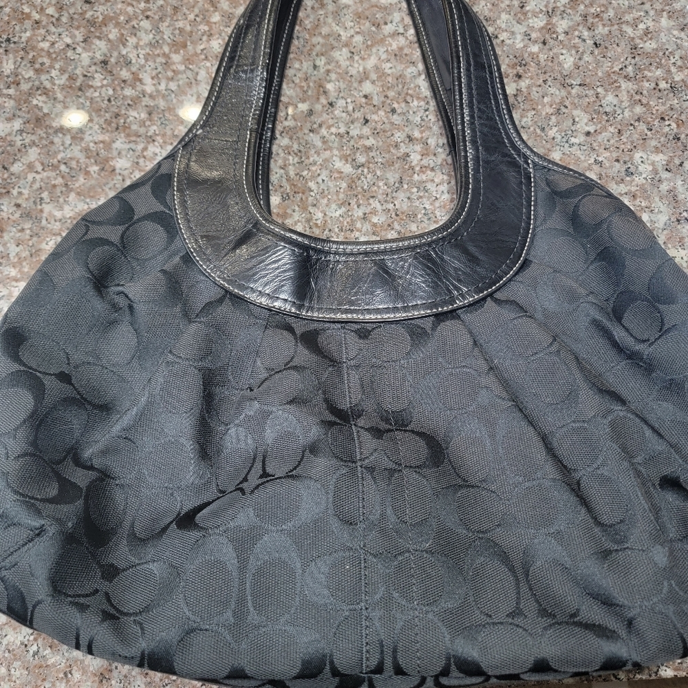 Coach purse with matching wallet